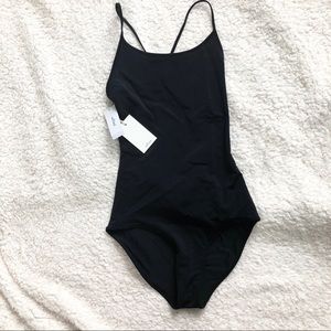 Black Aritzia Wilfred Basita Bodysuit! NWT!